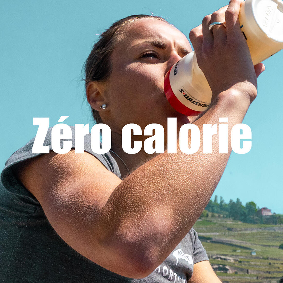 Overstims Boisson électrolytes citron (zéro calorie) - étui 10 sachets x 8 g