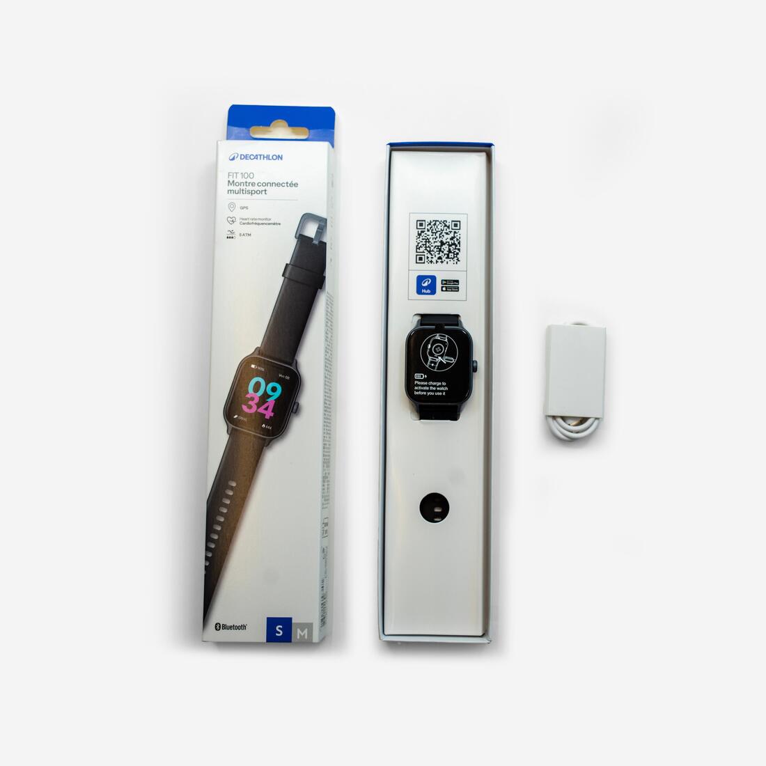 Montre connectée sport GPS Fit 100 S