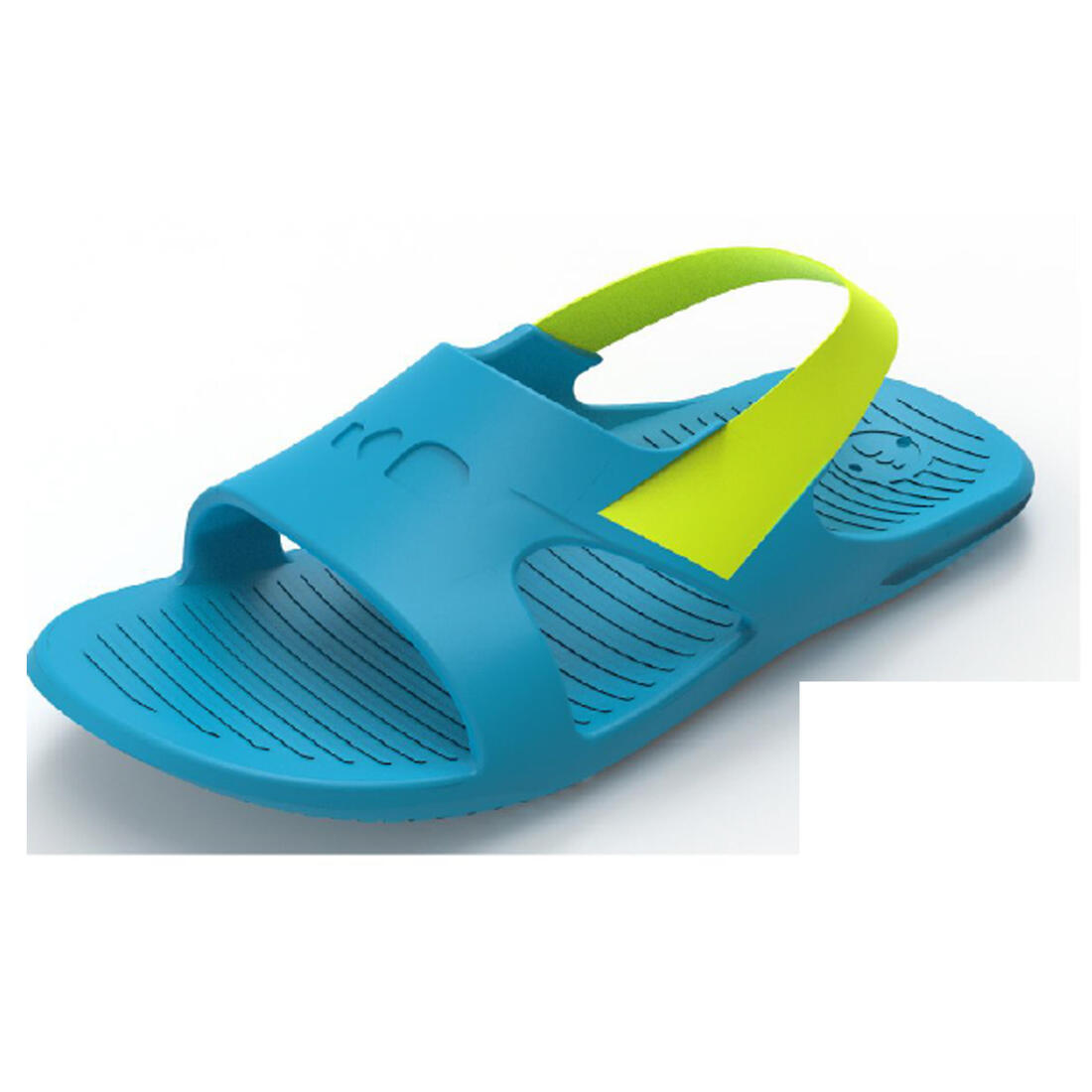 Chaussure sandale piscine enfant slap 100 basic menthe