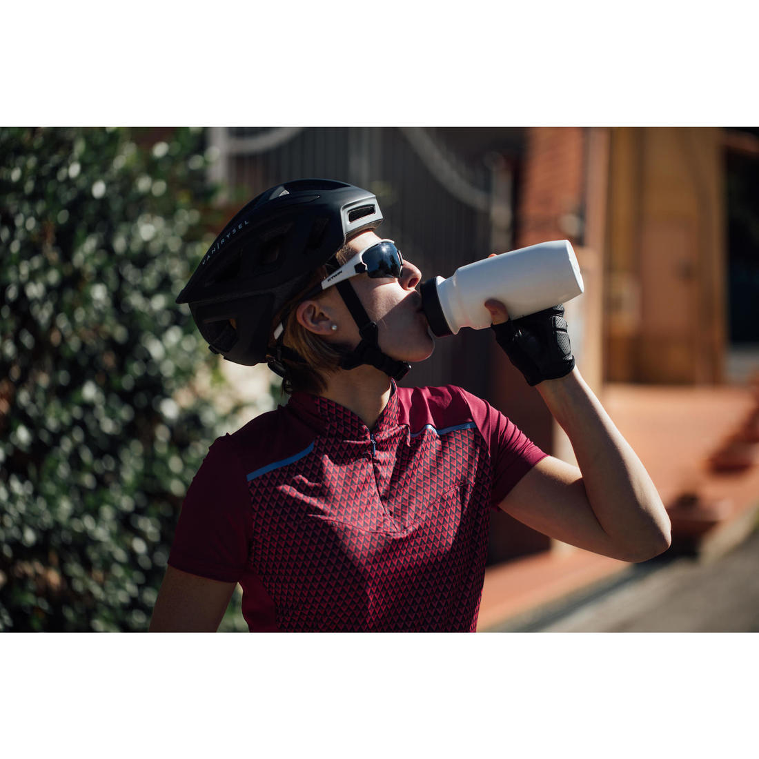 Bidon vélo ESSENTIAL 550ml blanc