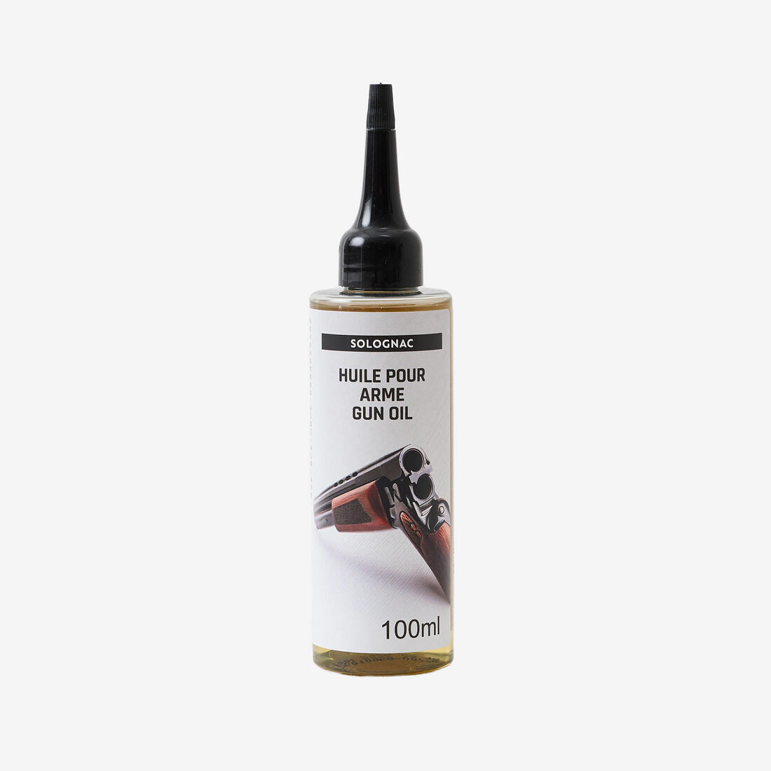 Huile en burette 100 ml pour armes