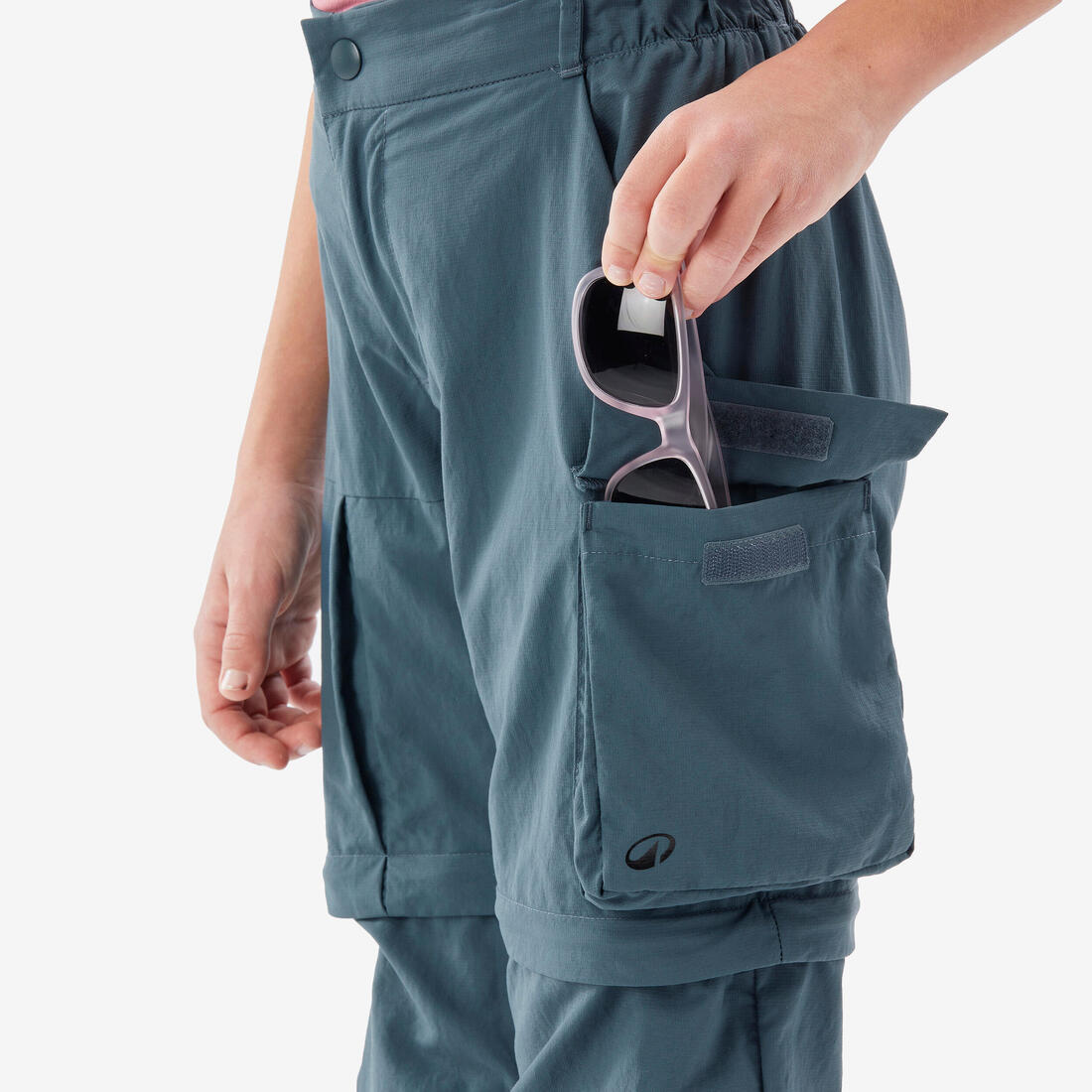 Pantalon modulable de randonnée enfant 7-15 ans, MH500