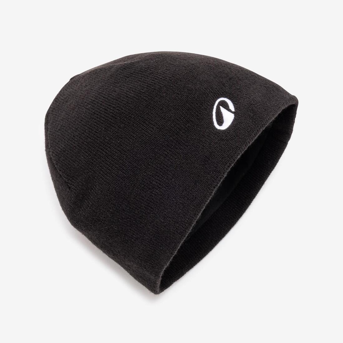 BONNET FOOTBALL ENFANT KEEPWARM NOIR
