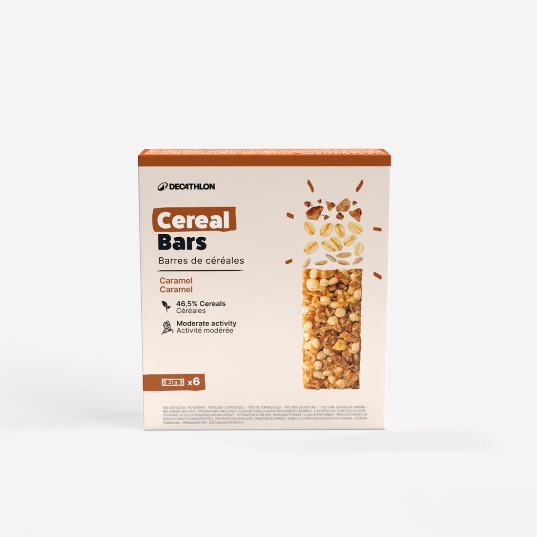 Barre de céréales nature x6