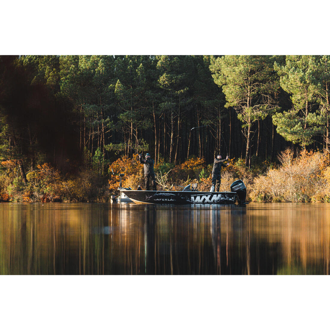Lunettes de pêche polarisantes flottantes - fg 500 grises