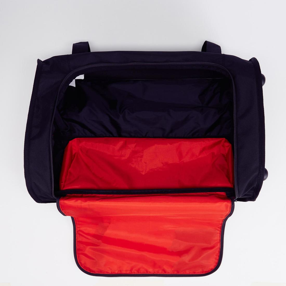 Valise 30L à roulettes - sac de voyage transport cabine - ESSENTIAL noire