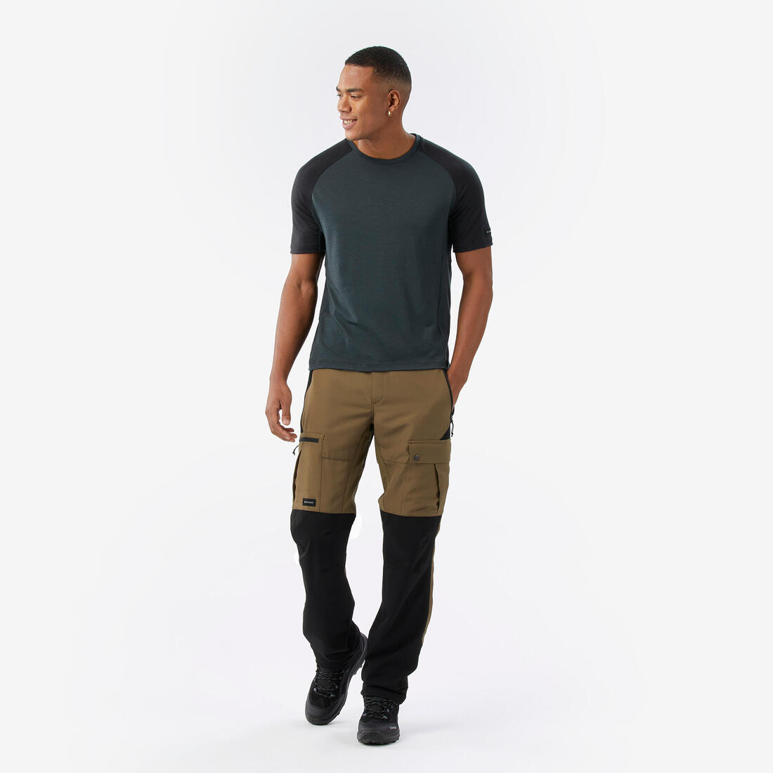 T-shirt manches courtes en laine mérinos homme, Merino Resist
