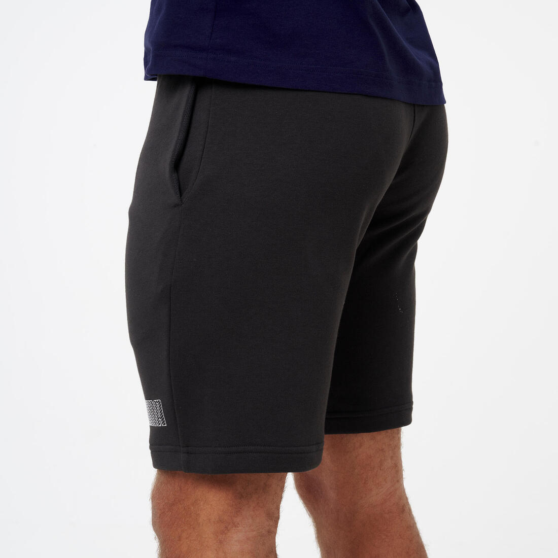 Short de fitness en coton homme