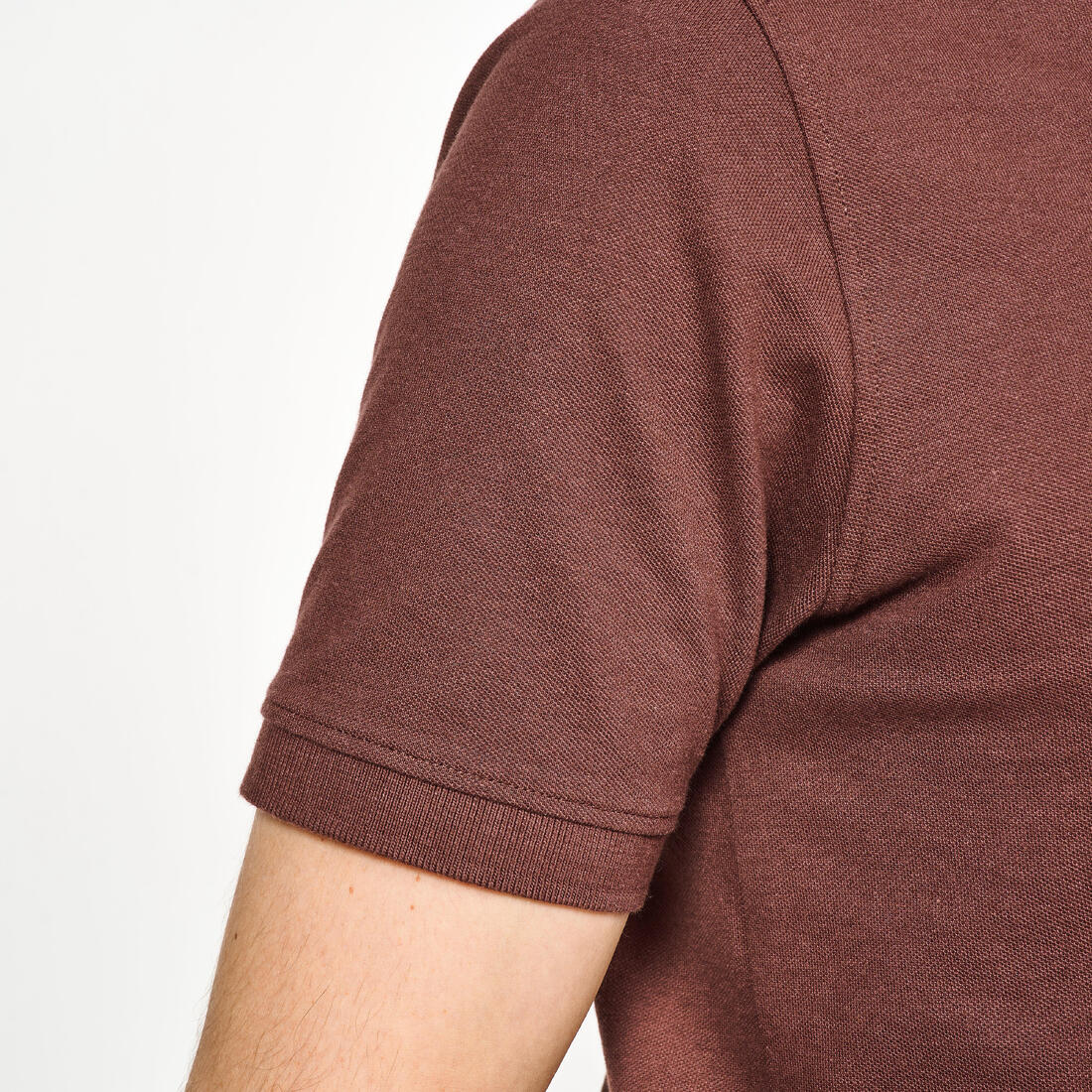 Polo de golf en coton polyester manches courtes homme, MW500