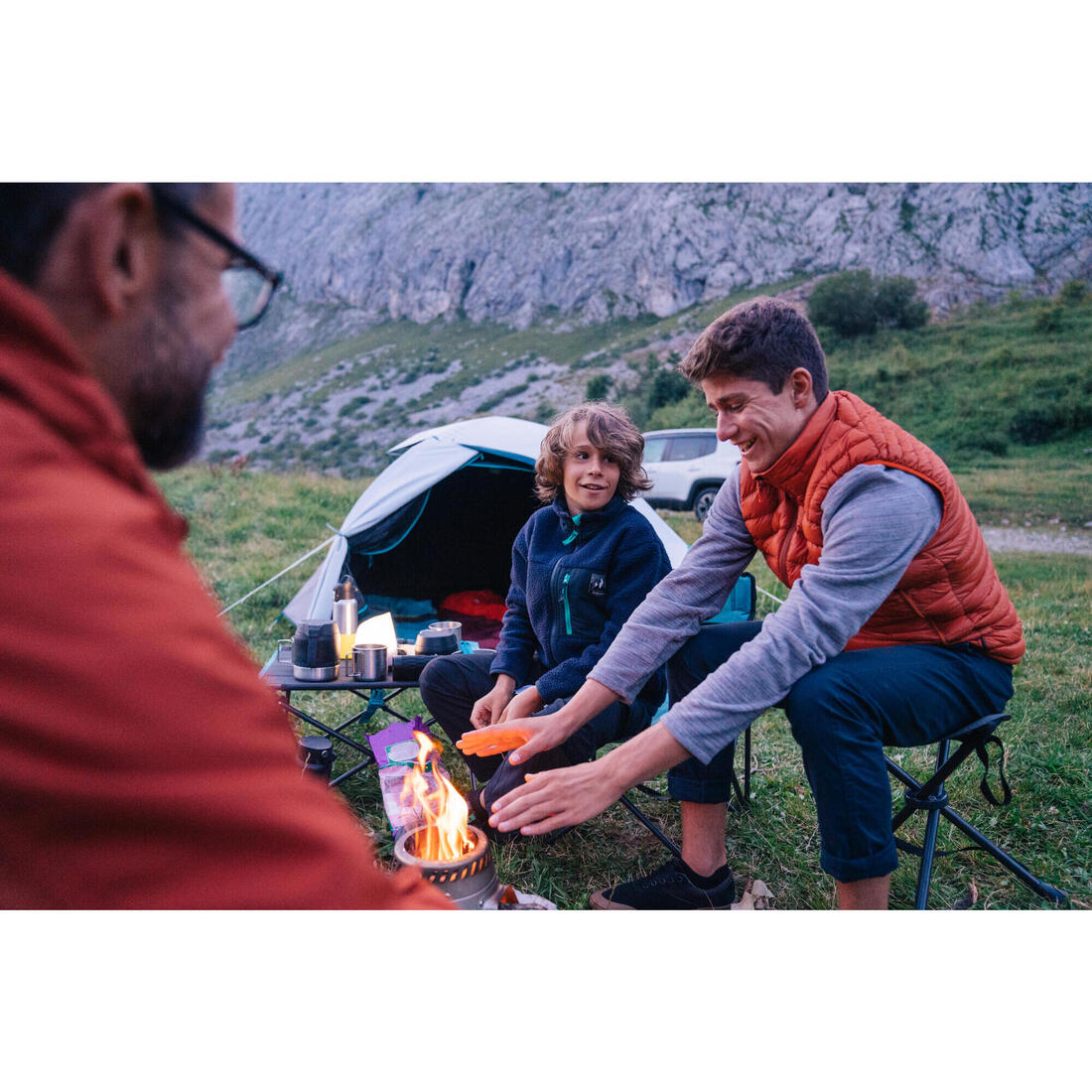 Tente de camping - MH100 - 3 places - Fresh & Black