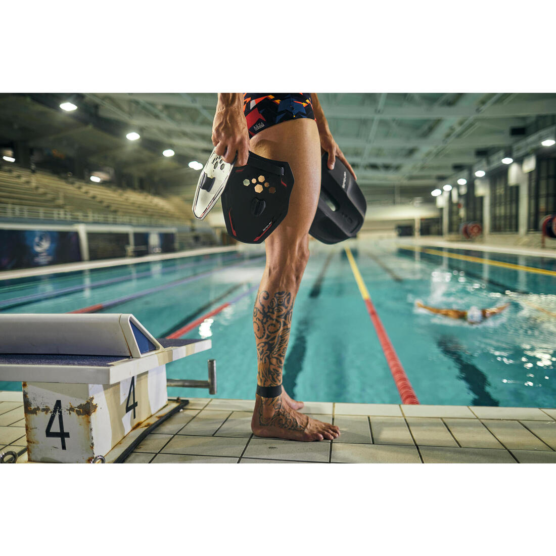 Pull kick natation 900 noir