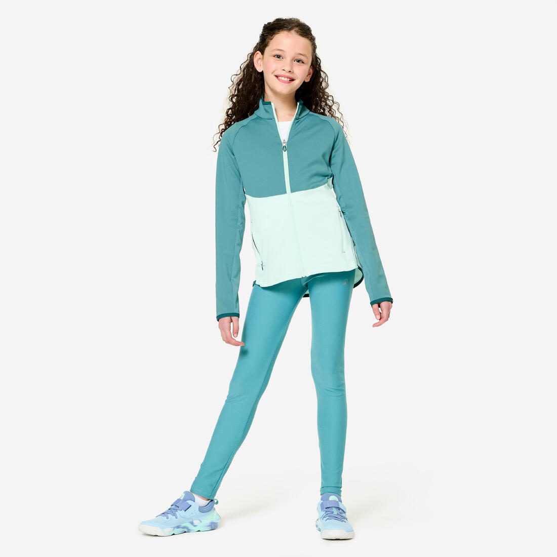 Legging taille haute et respirant fille