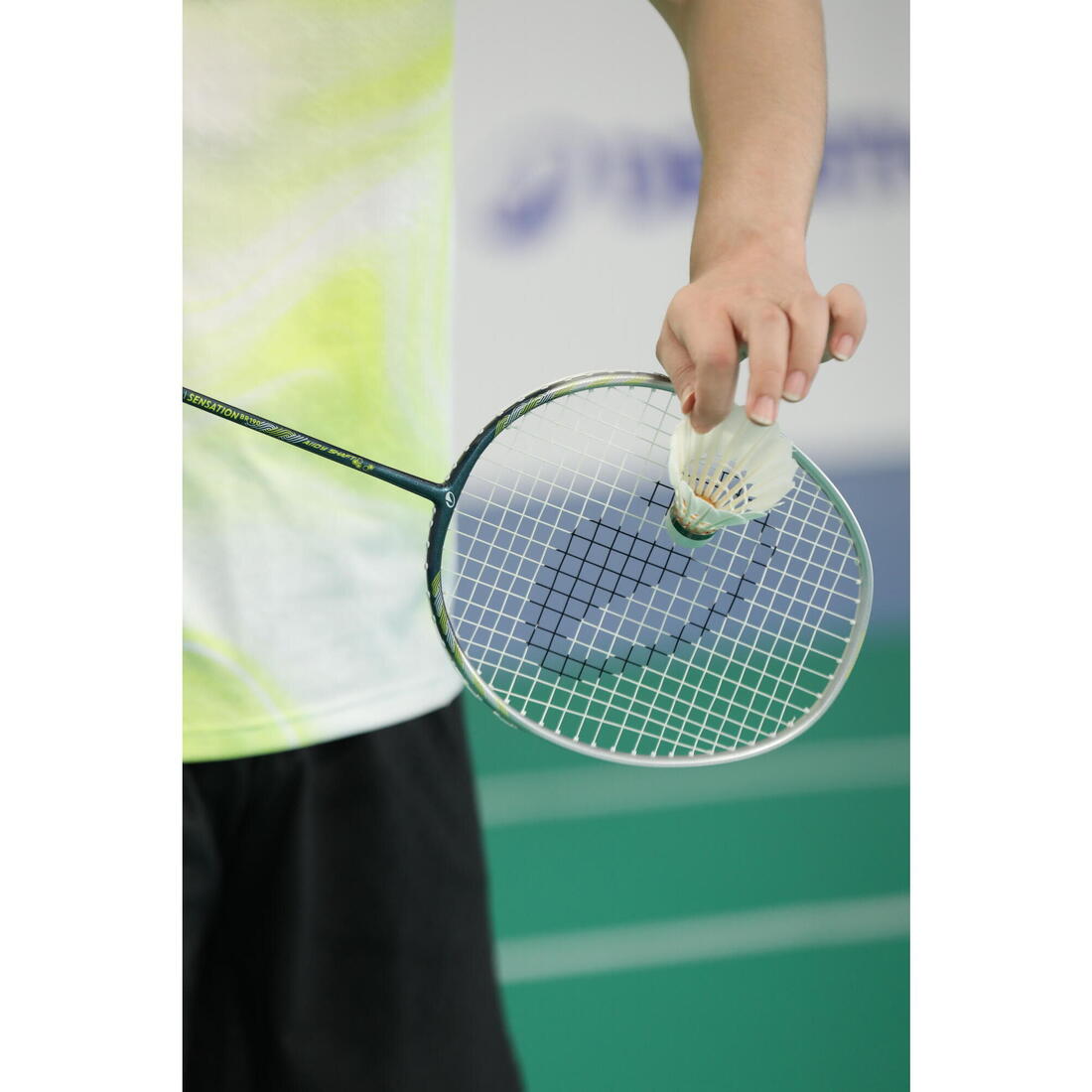 Raquette de Badminton Adulte BR Sensation 190 - Vert