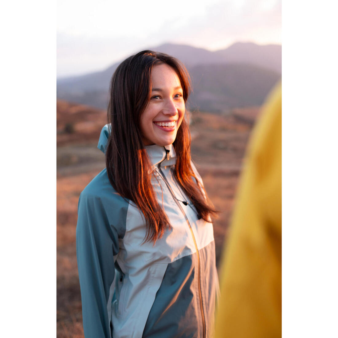 Veste imperméable de randonnée montagne - MH500 Femme