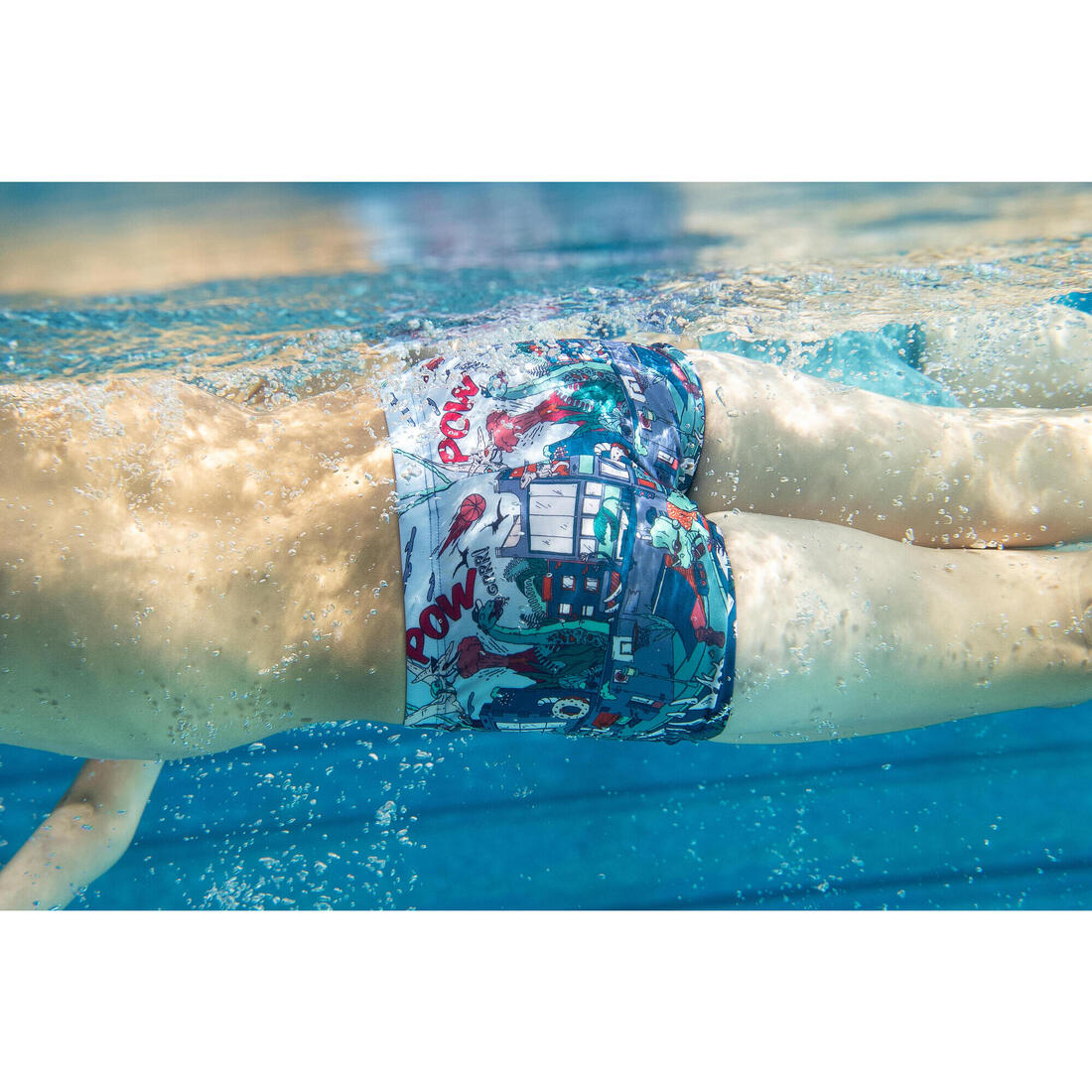 Boxer de bain garçon - fitib - all robot