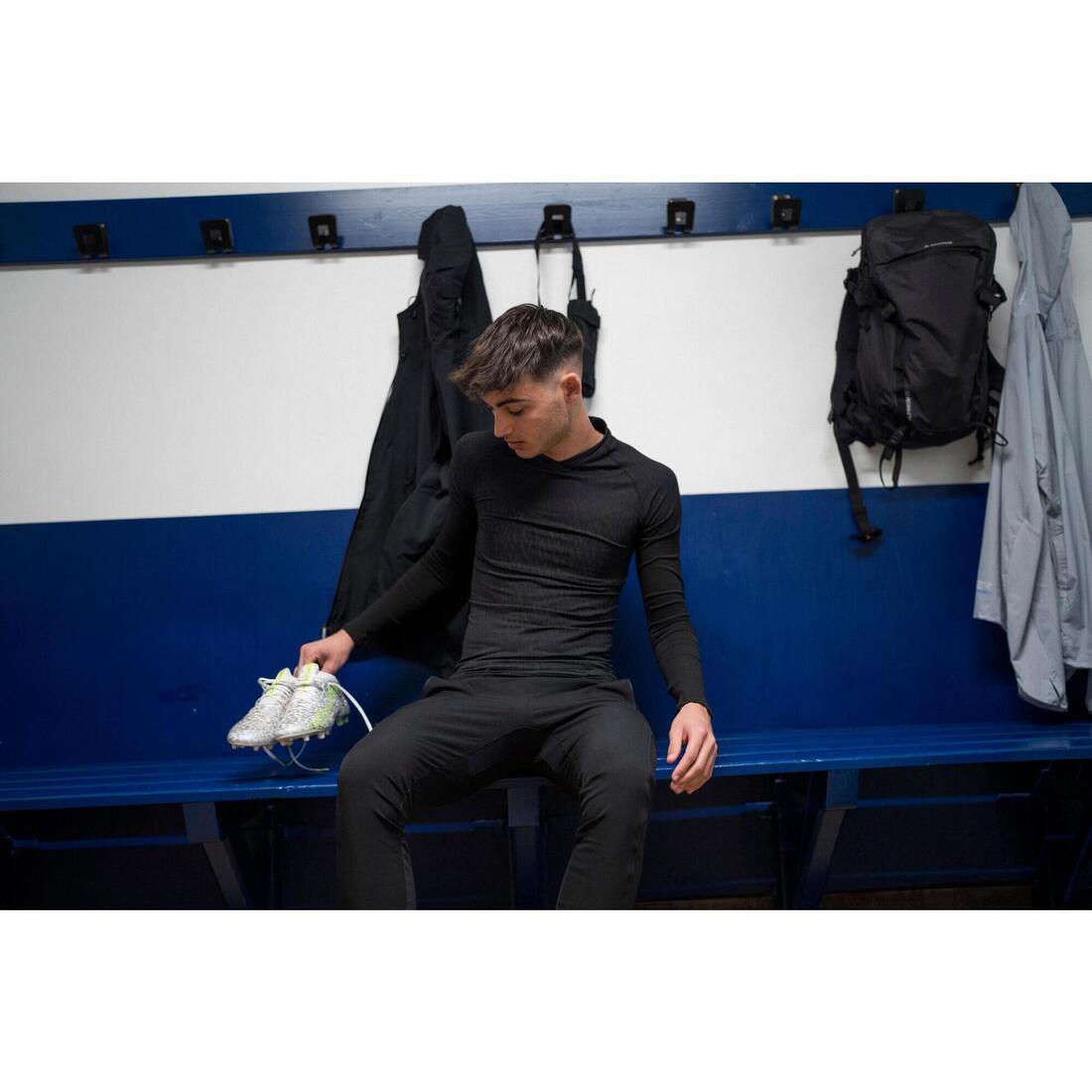 Sous-maillot de foot thermique seamless manches longues mixte, Keepdry