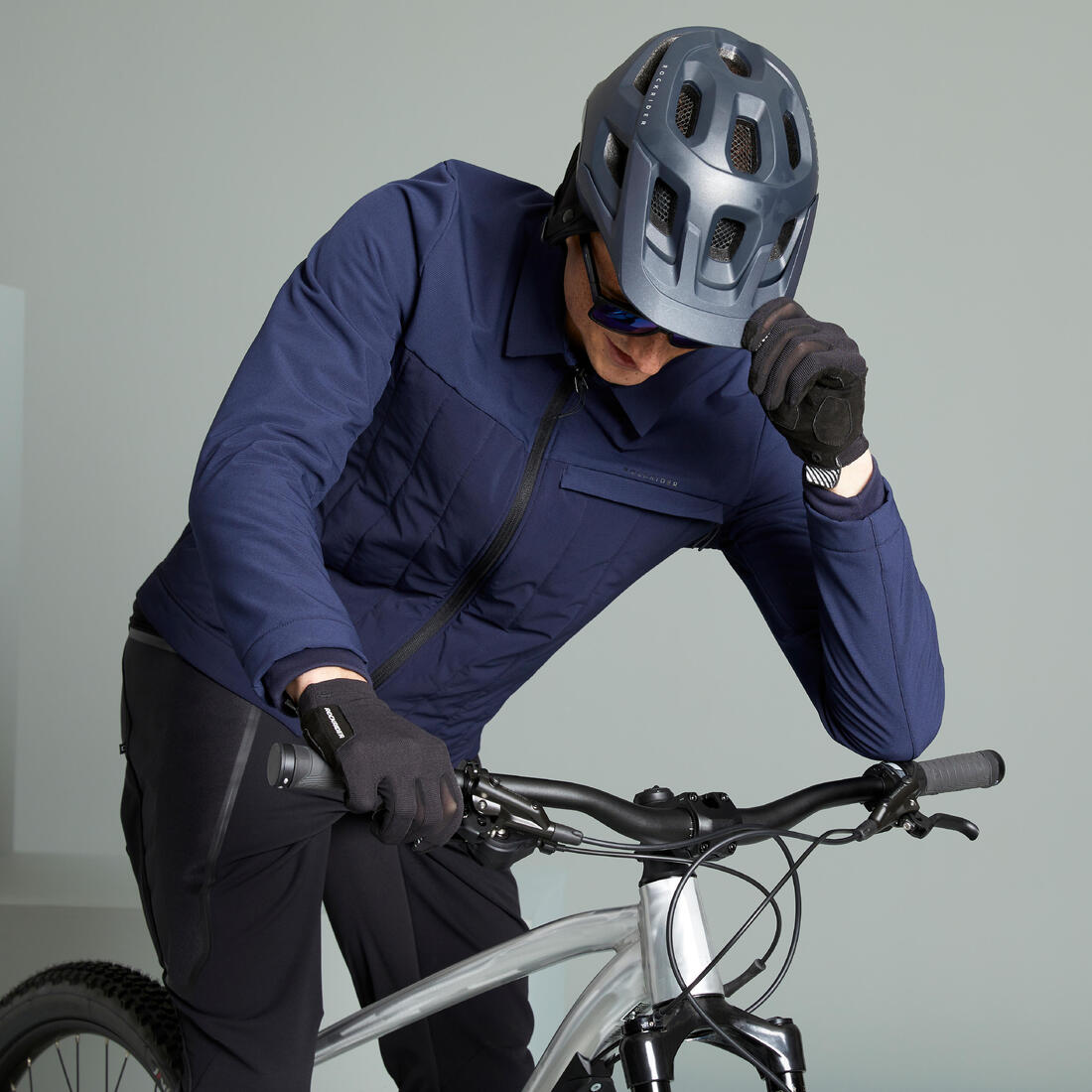 CASQUE VÉLO VTT EXPL 500 ALL SEASONS BLEU