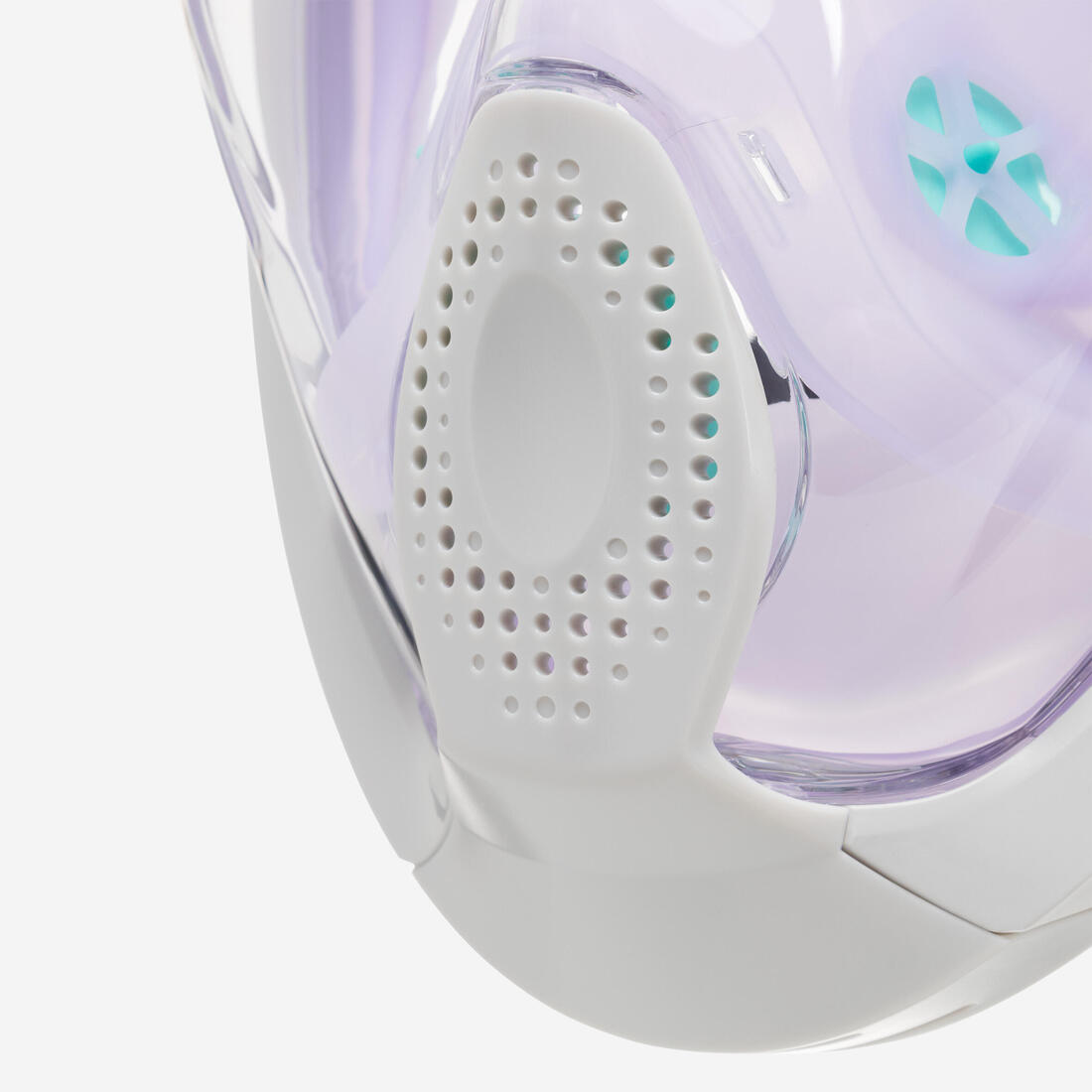 Masque snorkeling surface easybreath + avec valve acoustique > 10 ans - jungl