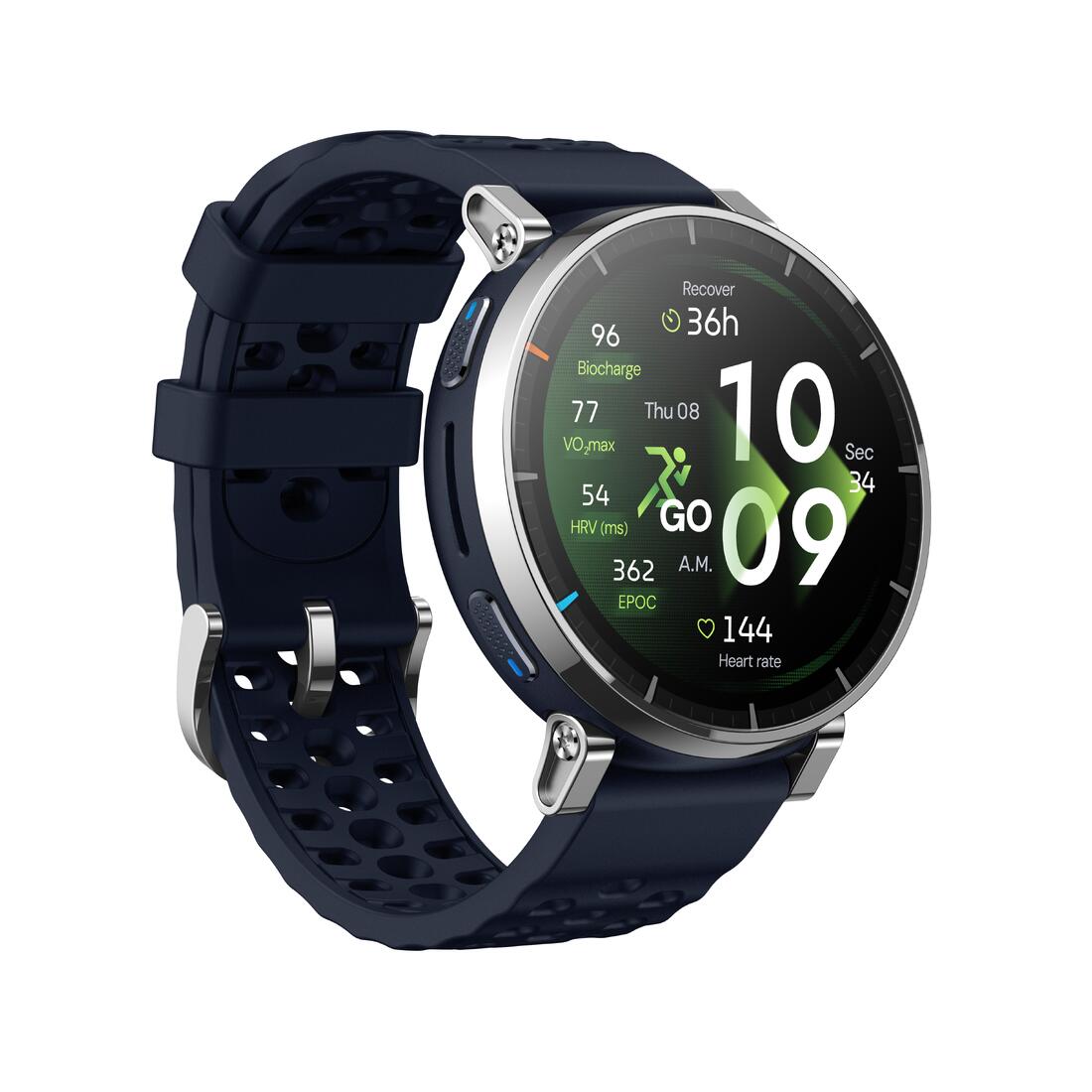 Montre connectée GPS Amazfit Active 3 Premium Atlas Blue