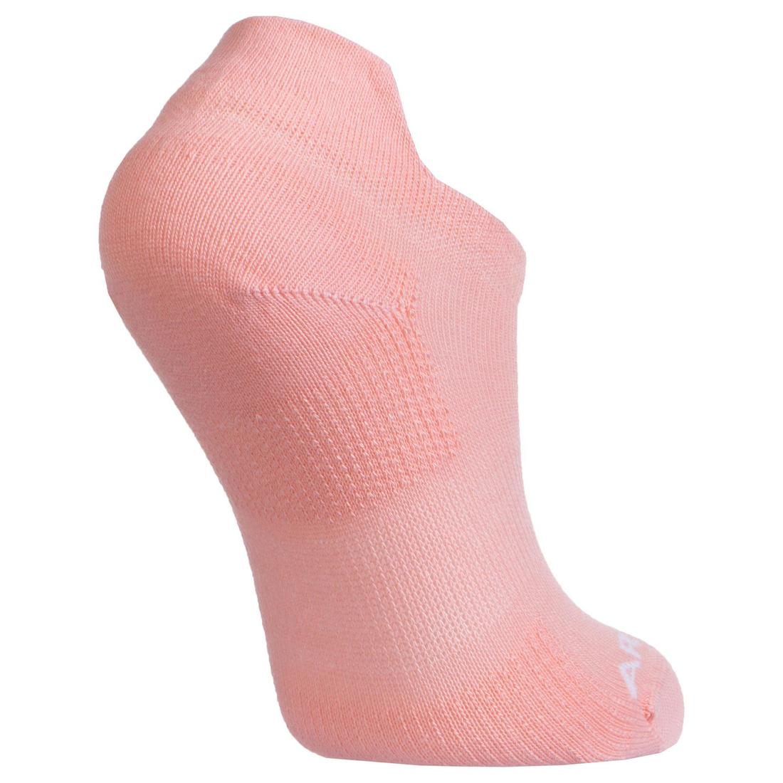 CHAUSSETTES TENNIS ENFANT BASSES ARTENGO RS 160 GRIS LOT DE 3
