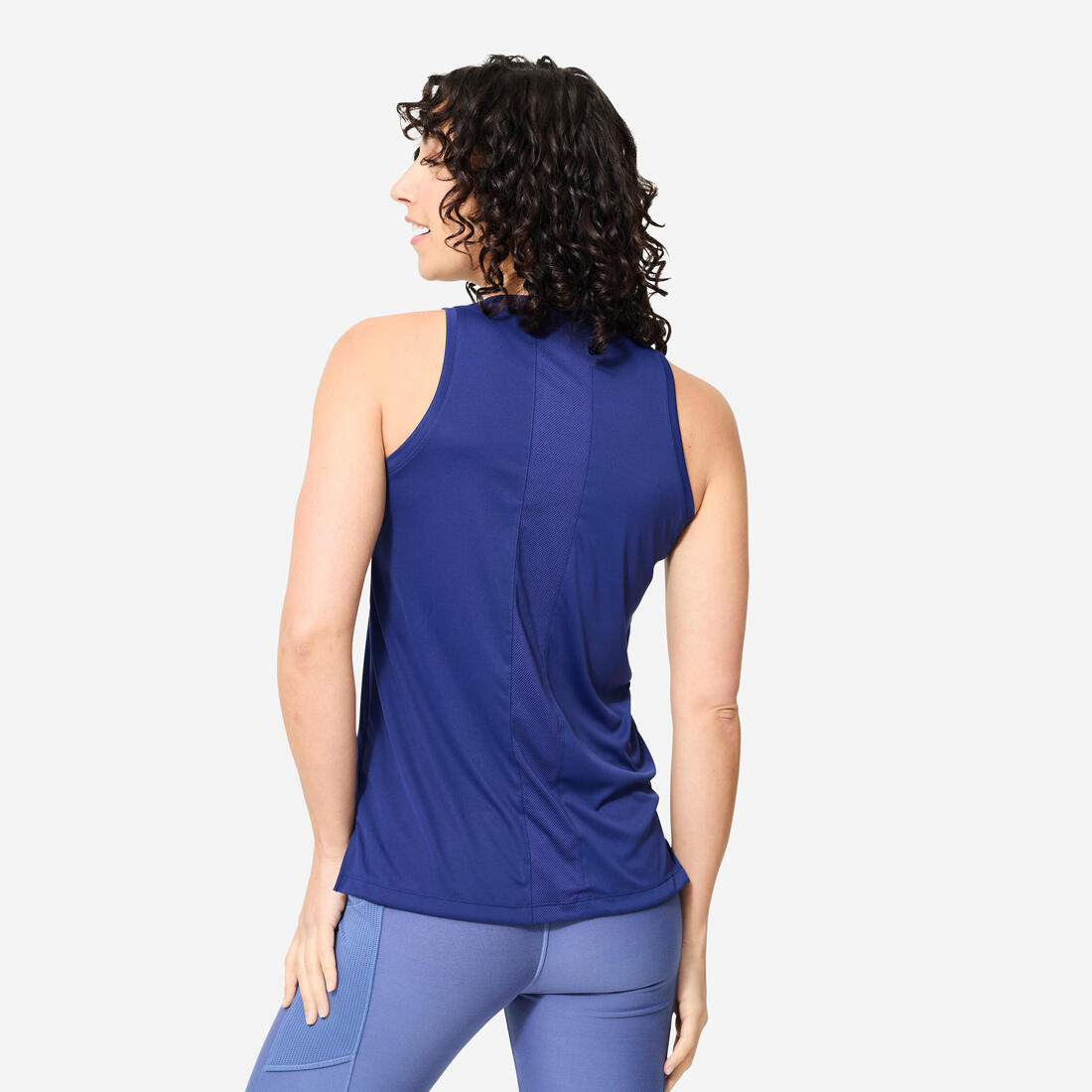 Débardeur de fitness coupe droite femme