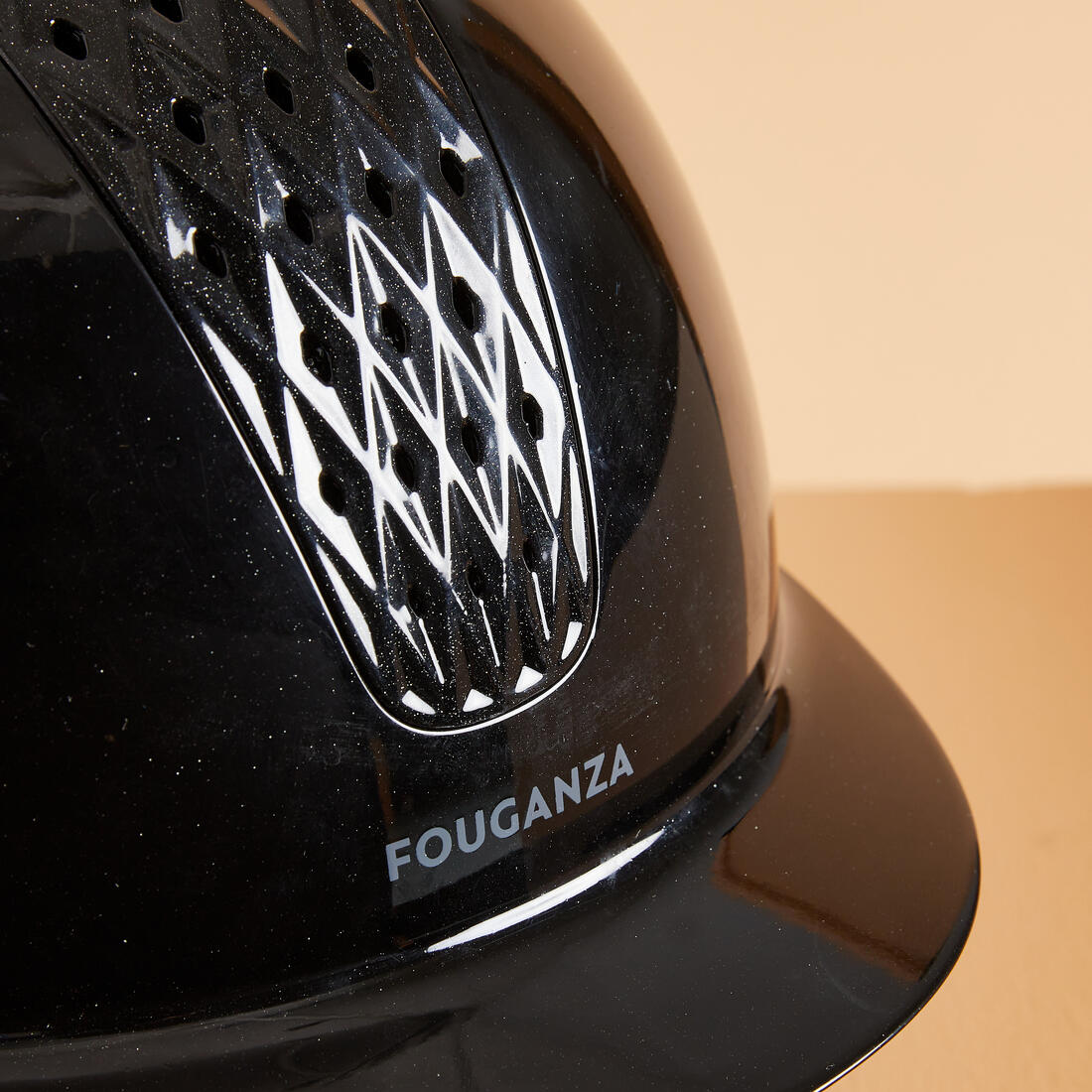 Casque équitation adulte et enfant - 520 noir mat