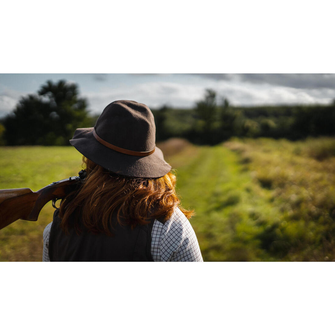 CHAPEAU FEMME FEUTRE LAINE MARRON 500