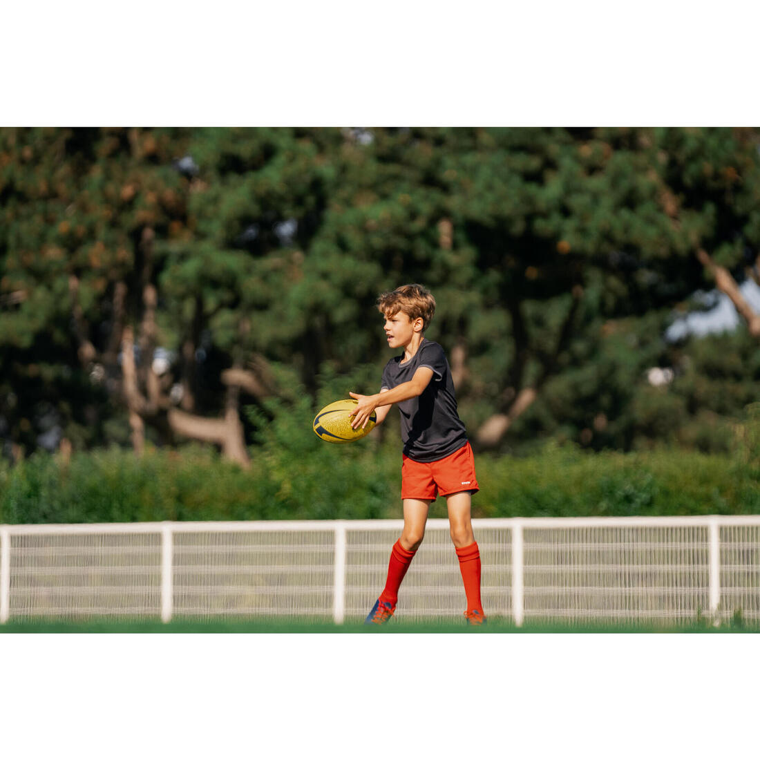 Maillot manches courtes de rugby Enfant - R100