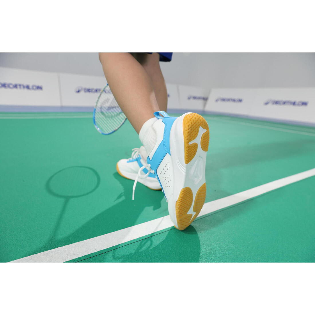 Chaussures de Badminton Enfant BS Sensation 500 - Aqua