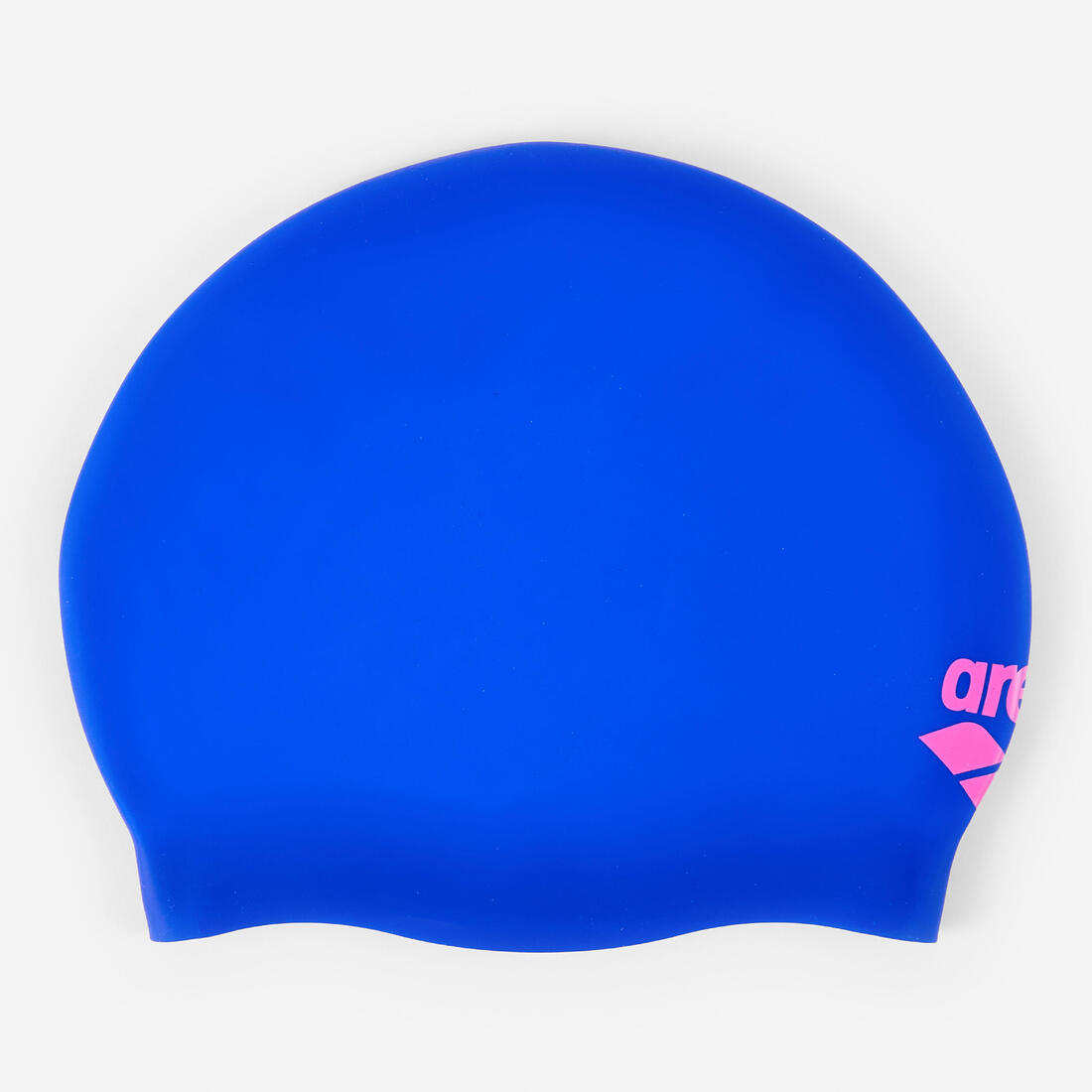 Bonnet de bain Arena silicone pour cheveux longs, bleu rose