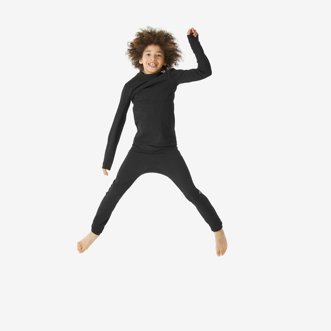 Sous-vêtement thermique de ski enfant, BL 500 seamless