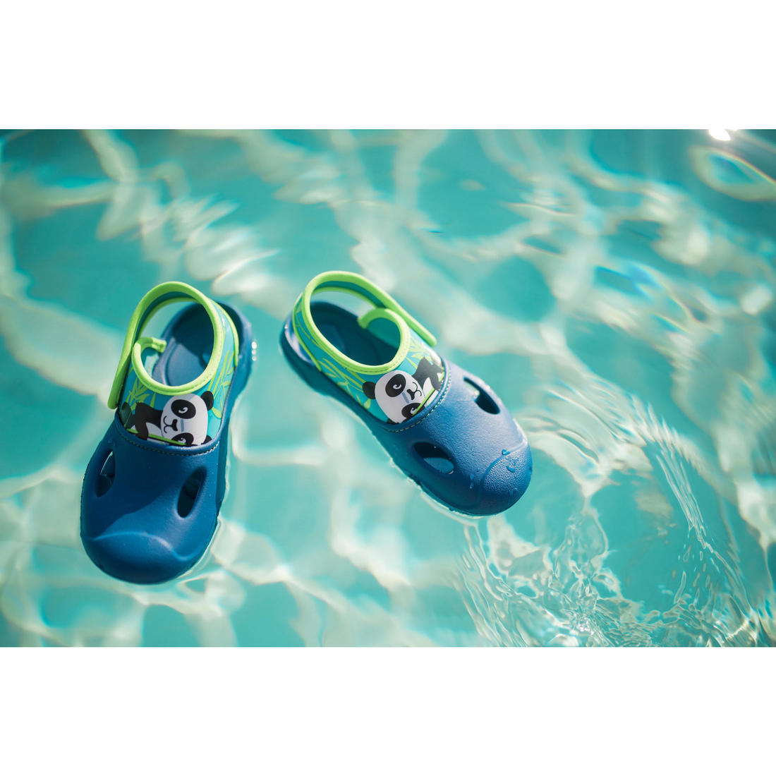 Chaussure Sabot Piscine bébé CLOG 500 Panda