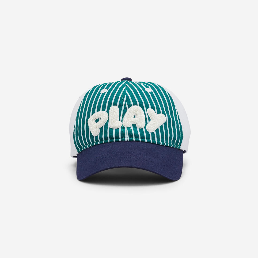 Casquette multisport ajustable bébé mixte, Rose blanc terracotta