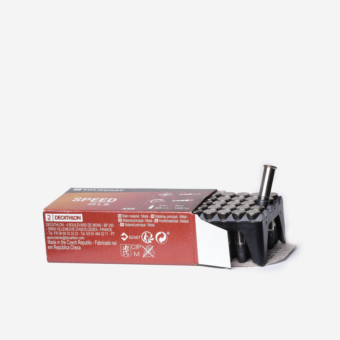 Balle 22 long rifle speed x50
