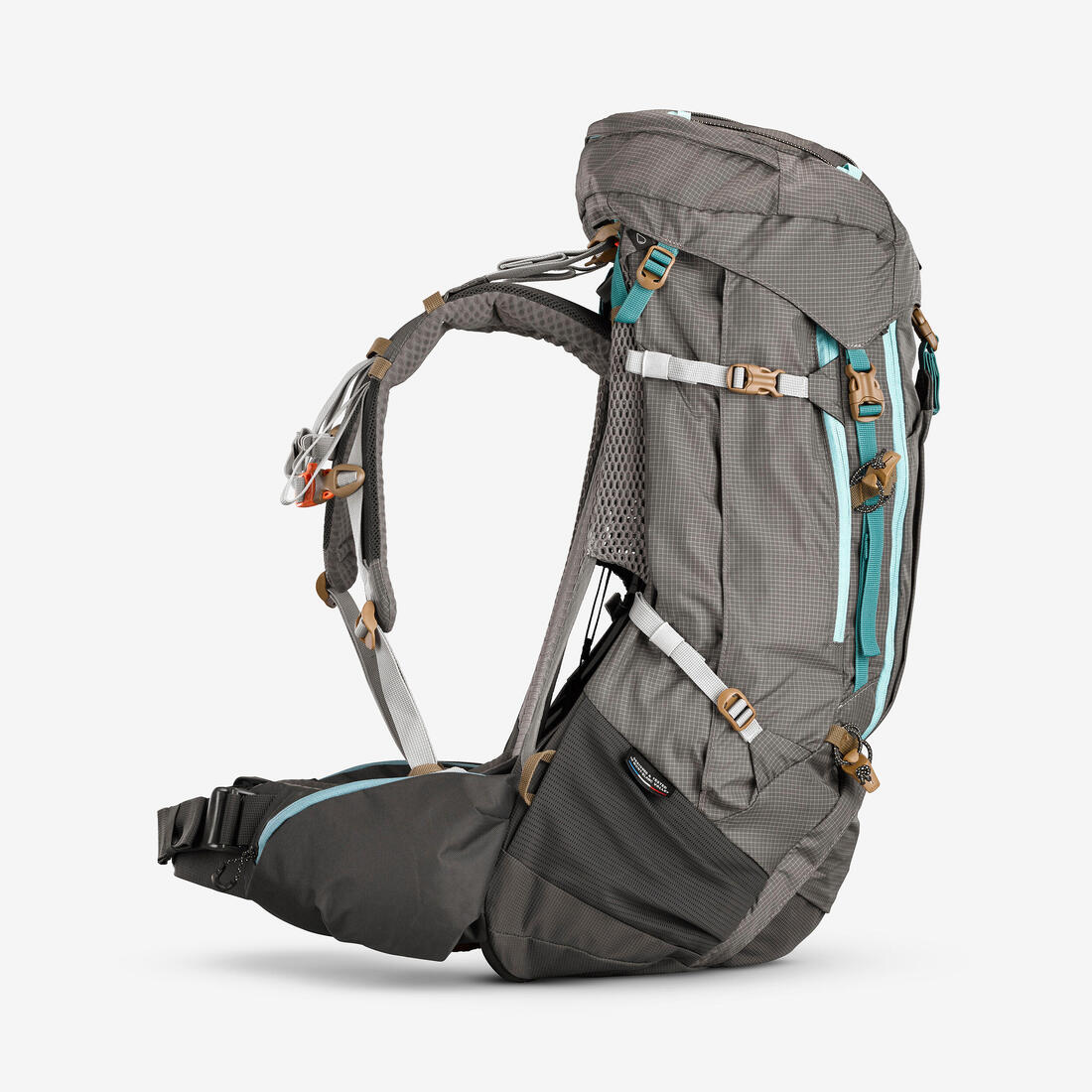 Sac à dos de trekking femme 55+10 l - mt500 air