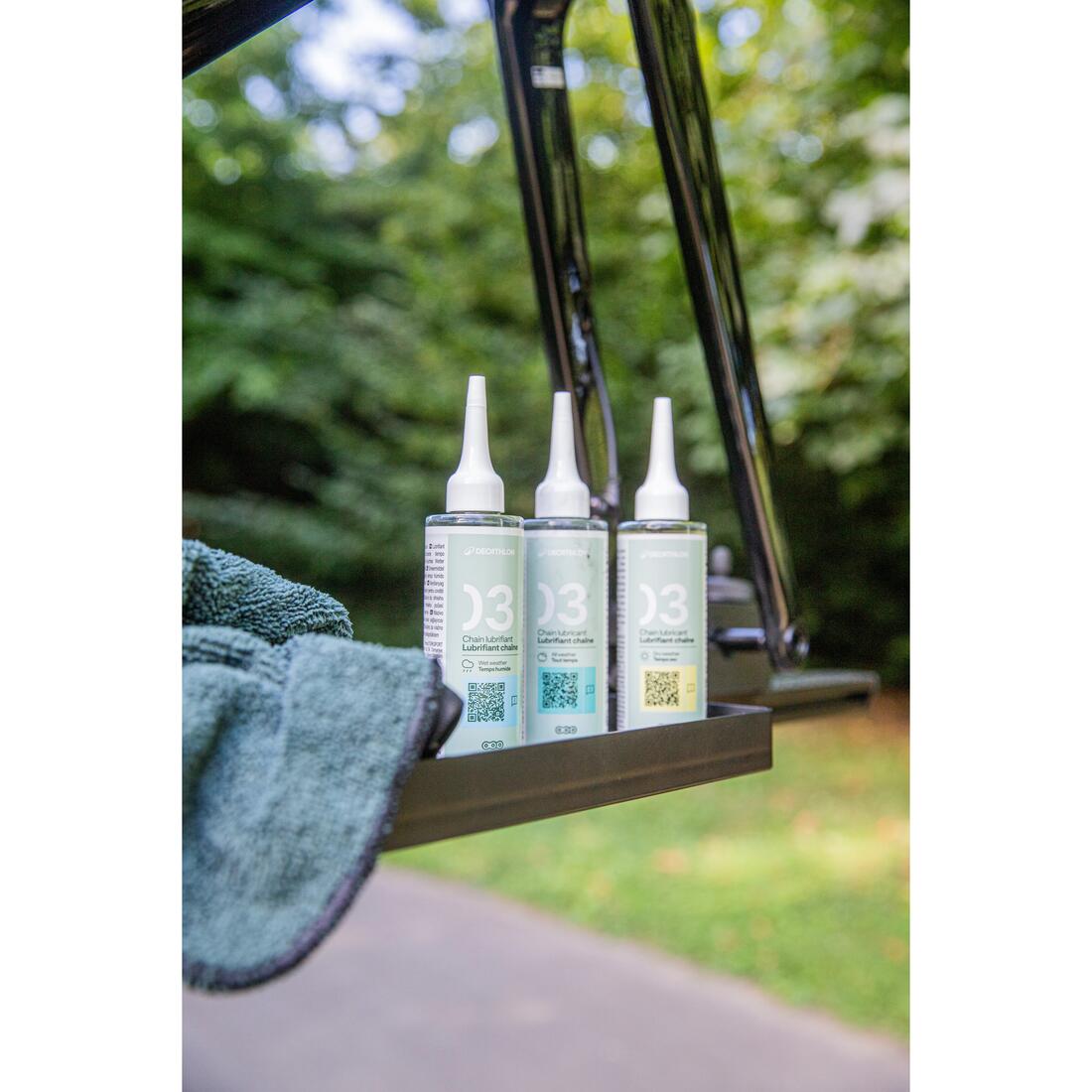 Lubrifiant chaine vélo temps humide 100 ml