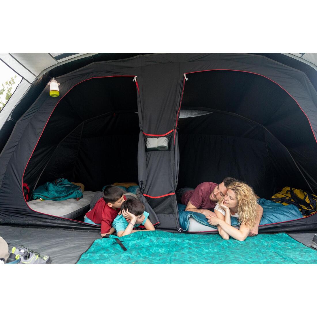 Tente à arceaux de camping - Arpenaz 5.2 F&B - 5 Places - 2 Chambres