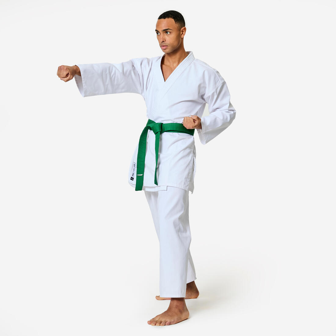 Kimono de karaté léger et ajusté, blanc