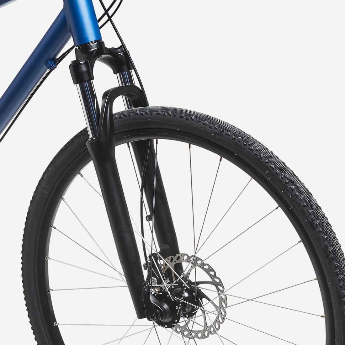 VÉLO TOUT CHEMIN RIVERSIDE 500 VERT D'EAU