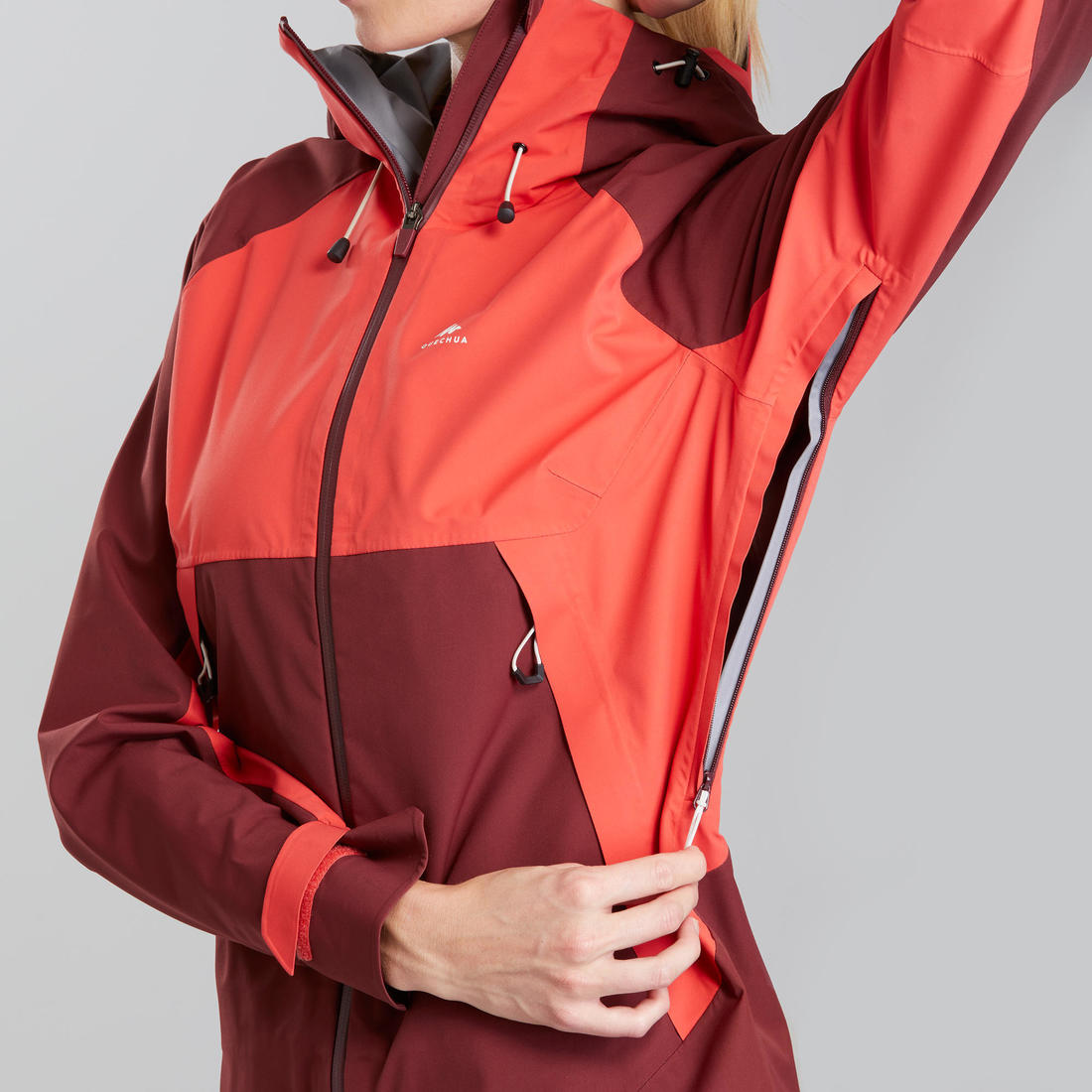 Veste imperméable de randonnée montagne - MH500 Femme