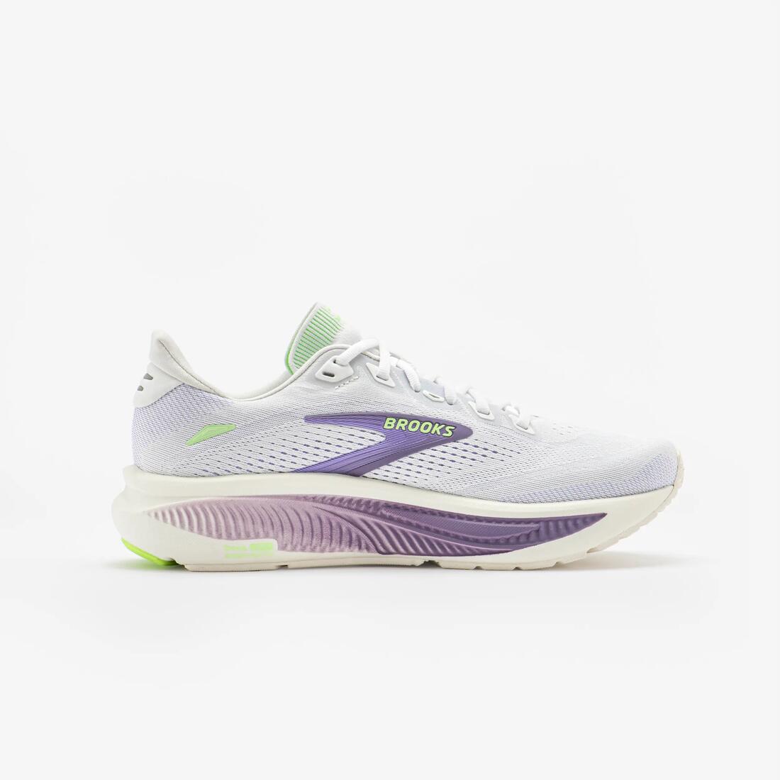 Chaussure de running femme Brooks Ghost 18 blanc violet