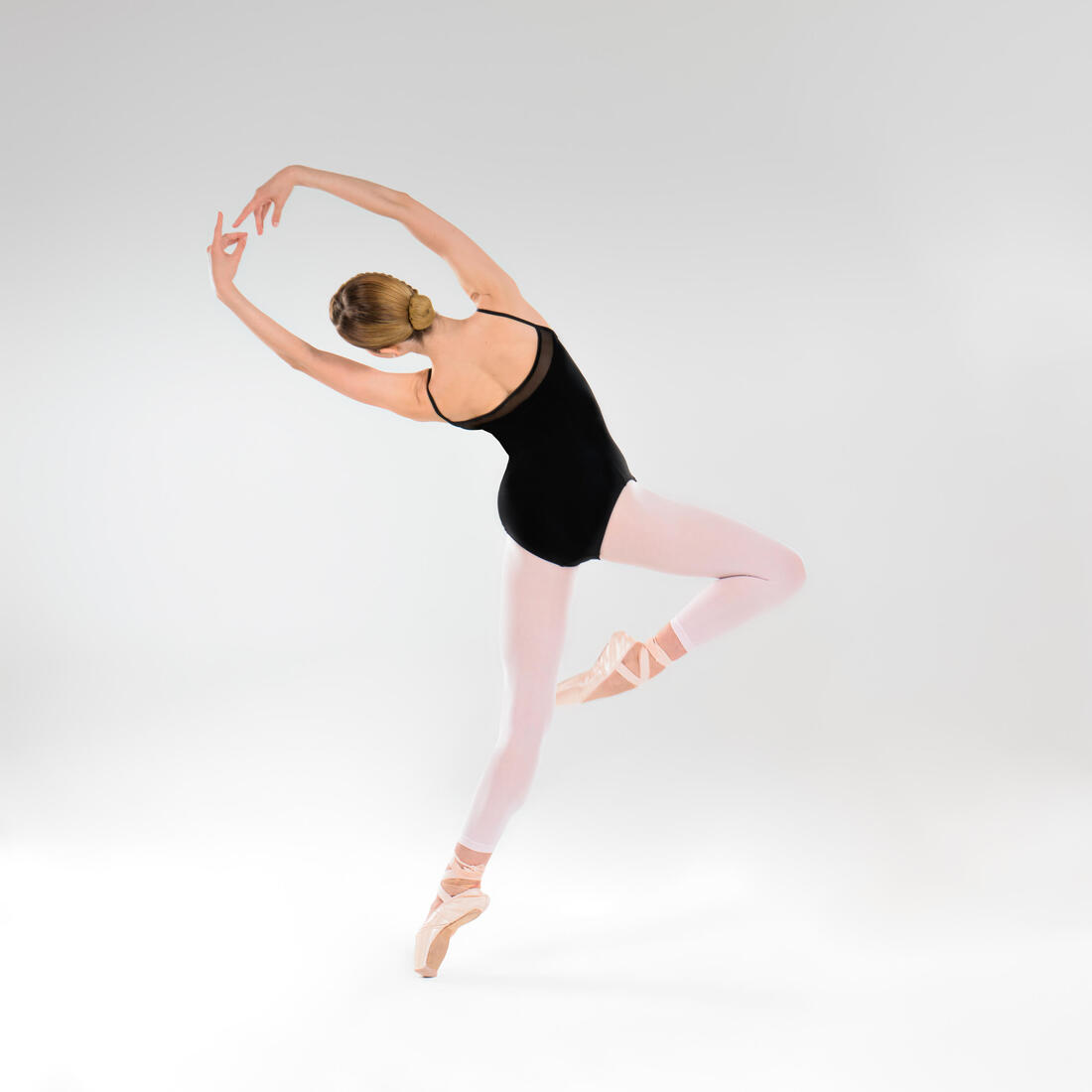 Collants de danse classique et moderne sans pieds noirs fille