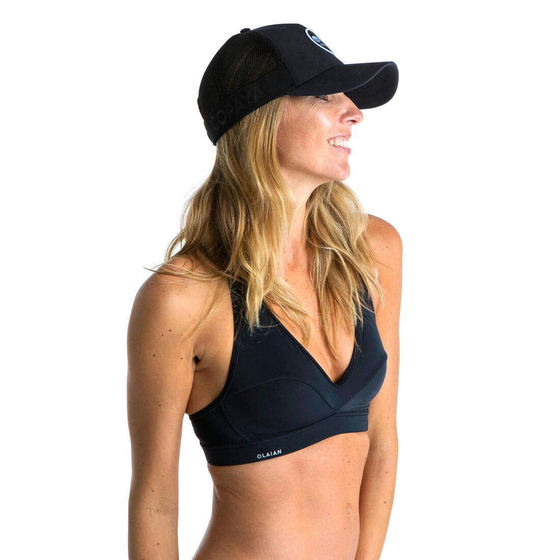 Casquette de Beach Style trucker adulte Rose Bleue