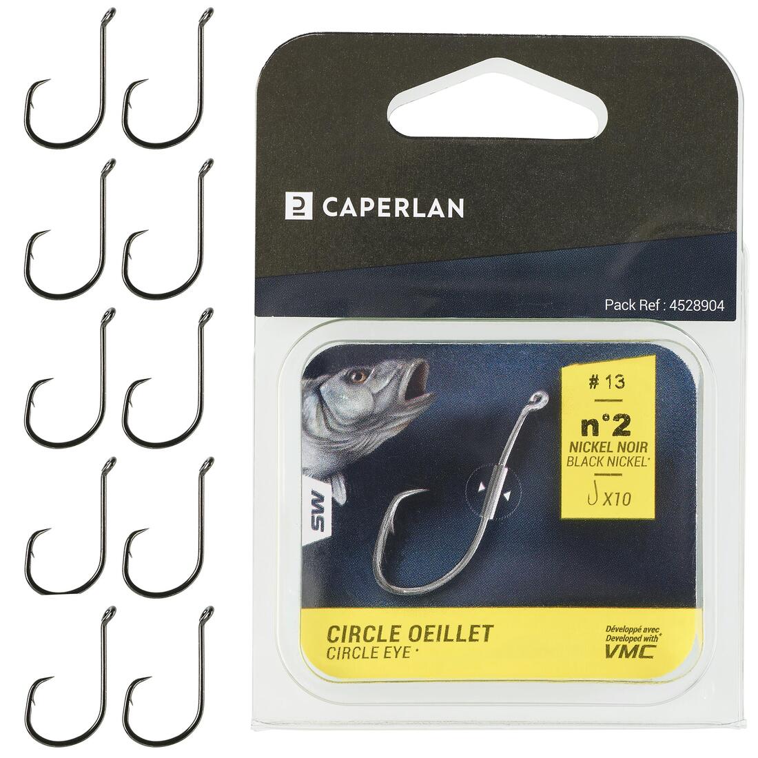Hameçon a oeillet HOOK CIRCLE EYE pêche en mer