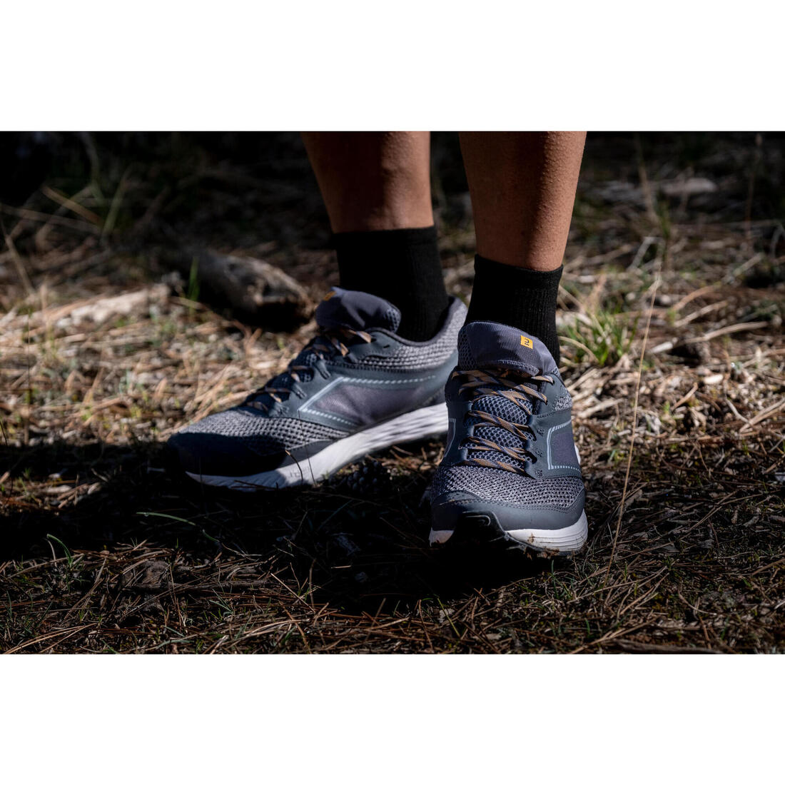 CHAUSSURES TRAIL RUNNING POUR HOMME TR GRIS