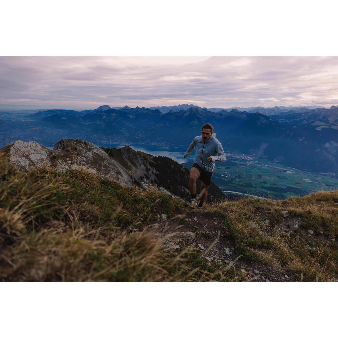 Chaussures de trail running homme EVADICT MT CUSHION 2 Noires Edition limitée