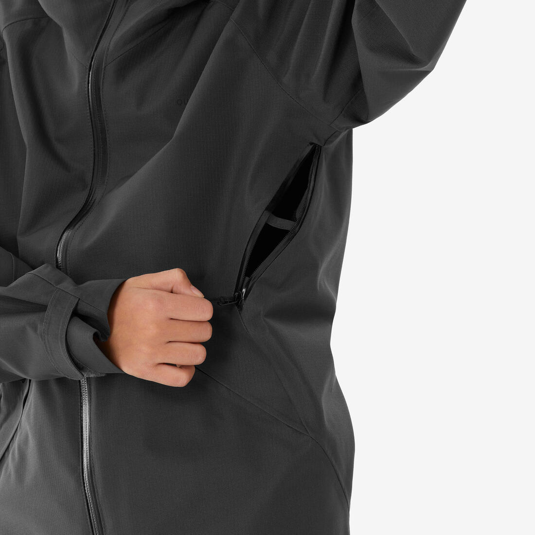 Veste de randonnée montagne imperméable légère enfant 7-15 ans, MH900