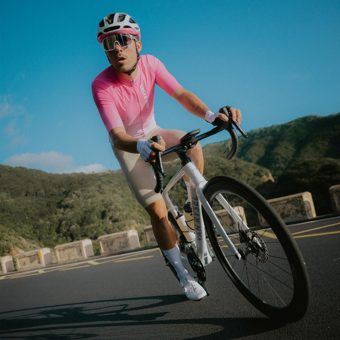 Cuissard court de vélo de route homme, RCR-R 5