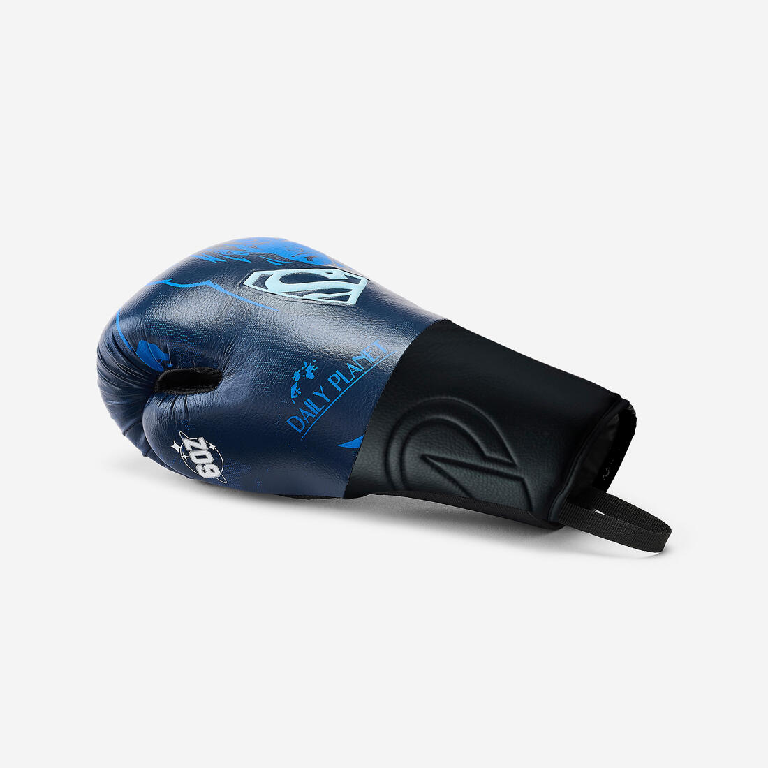 Gants de boxe résistants et respirants enfant, Batman Superman bleu