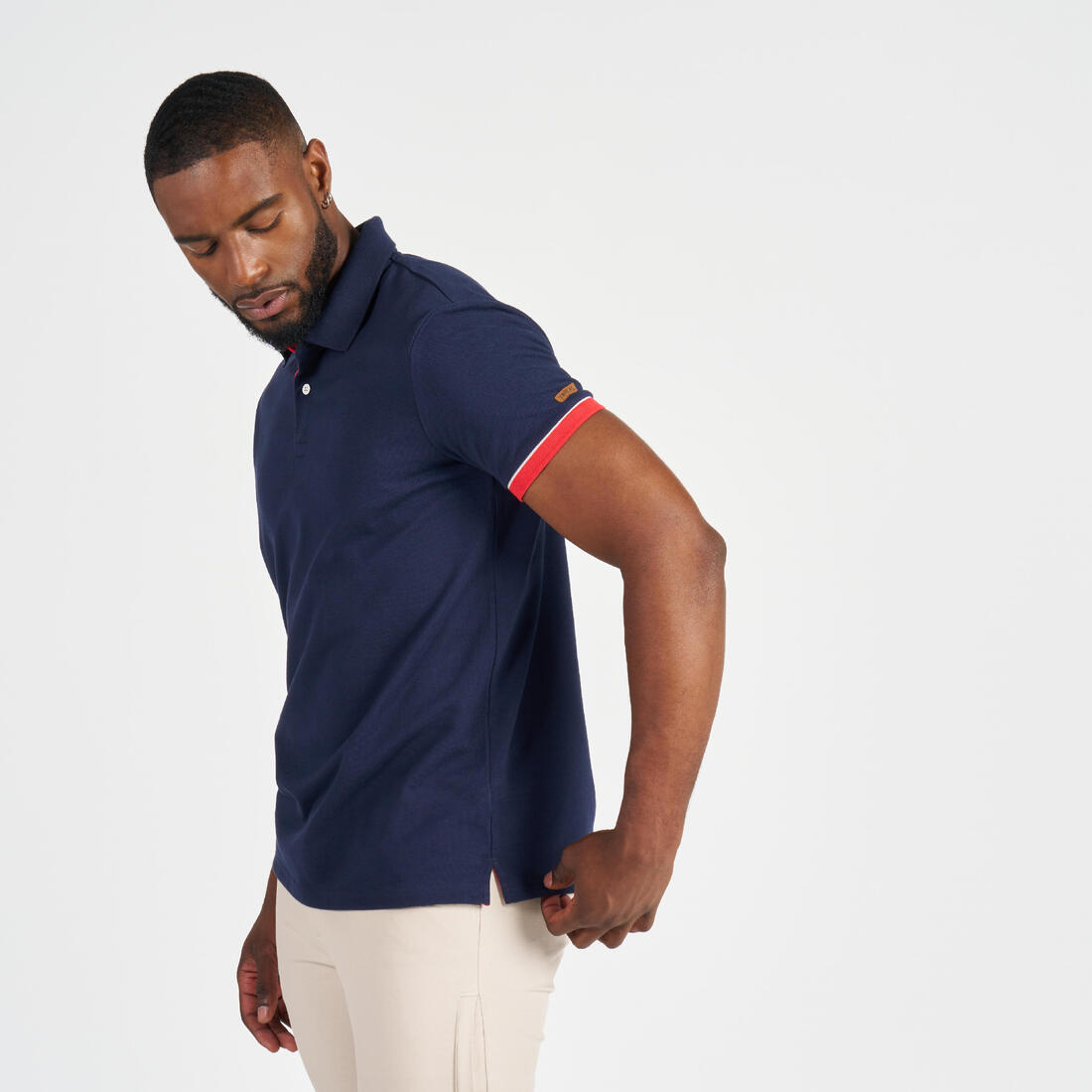 Polo manches courtes de voile homme,100